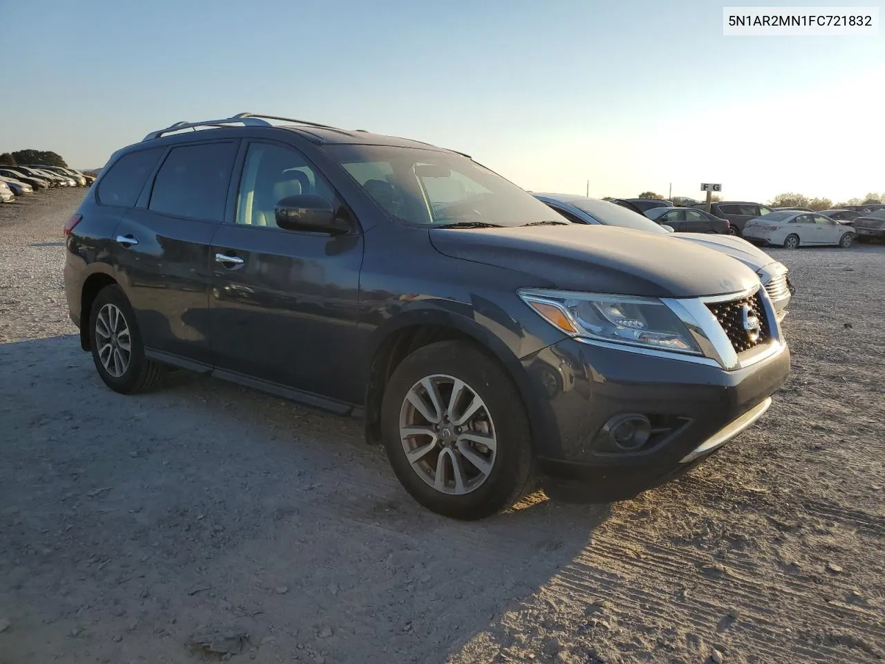 2015 Nissan Pathfinder S VIN: 5N1AR2MN1FC721832 Lot: 78210094