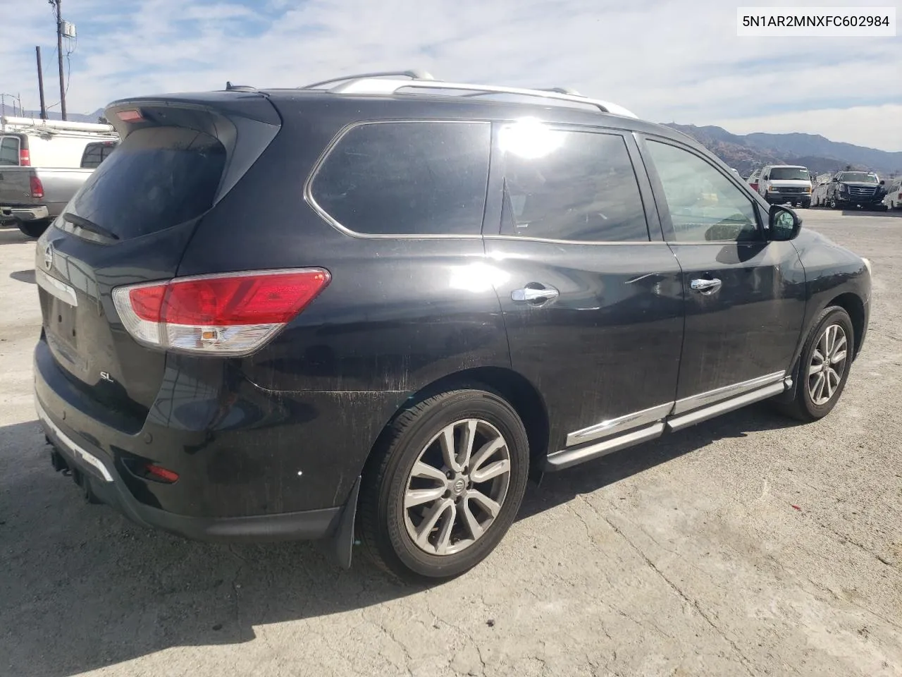 2015 Nissan Pathfinder S VIN: 5N1AR2MNXFC602984 Lot: 78372904