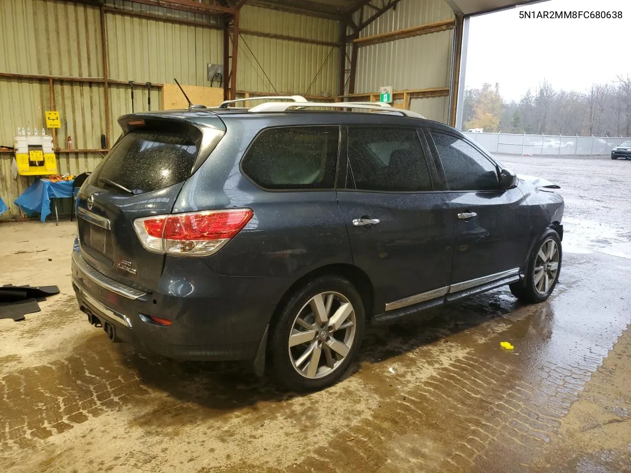 2015 Nissan Pathfinder S VIN: 5N1AR2MM8FC680638 Lot: 78382684