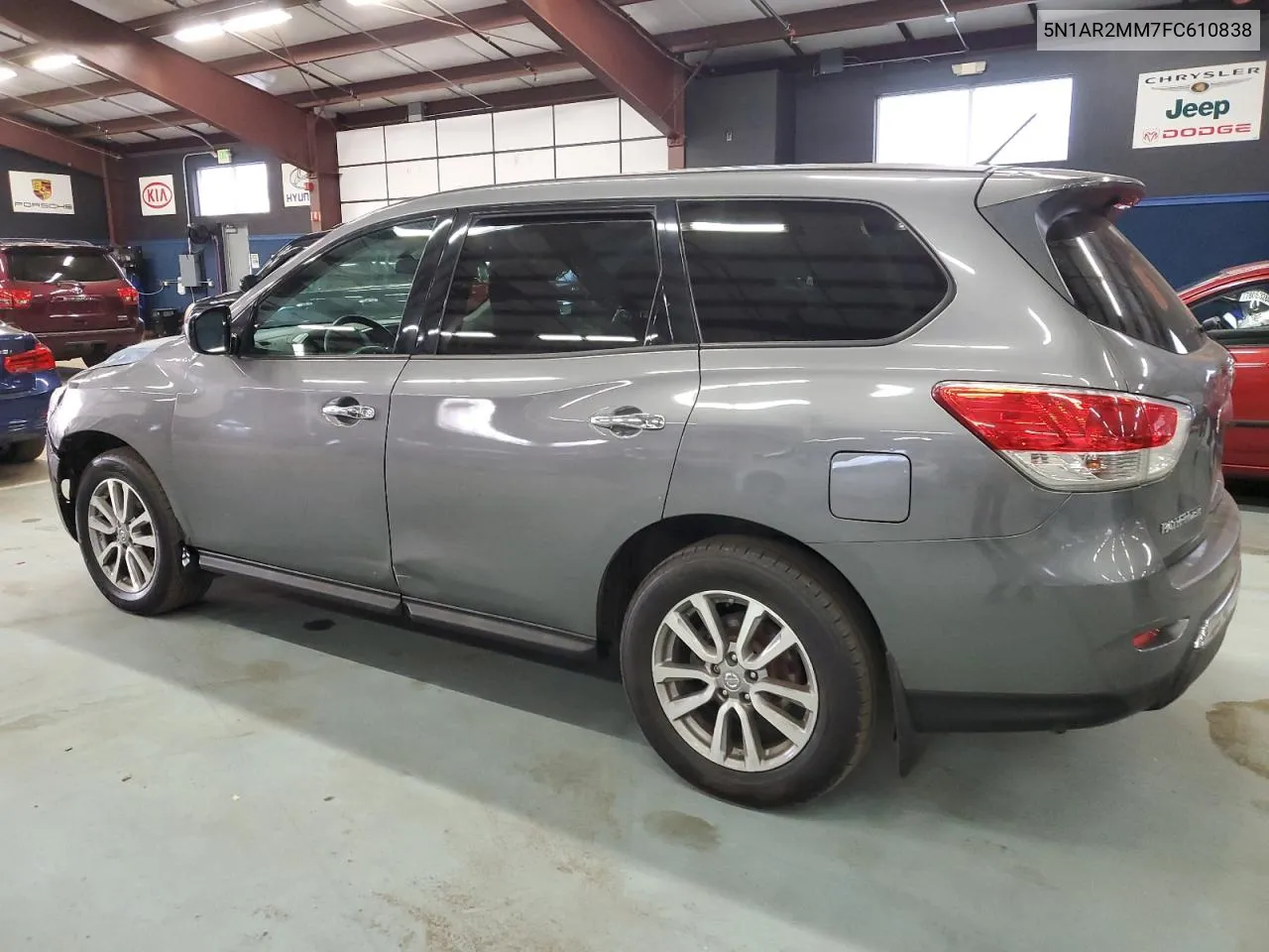 2015 Nissan Pathfinder S VIN: 5N1AR2MM7FC610838 Lot: 78454644