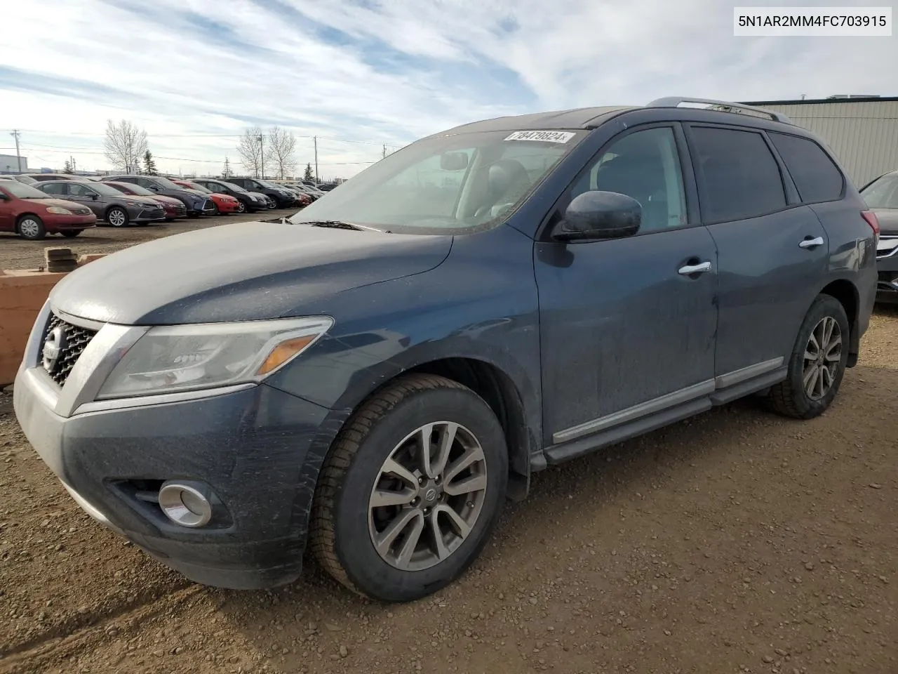 2015 Nissan Pathfinder S VIN: 5N1AR2MM4FC703915 Lot: 78479824