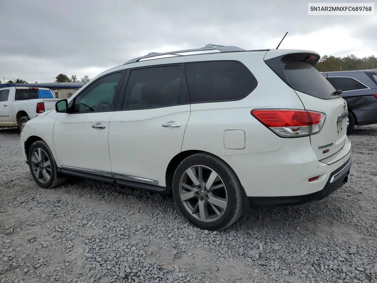 2015 Nissan Pathfinder S VIN: 5N1AR2MNXFC689768 Lot: 78482634