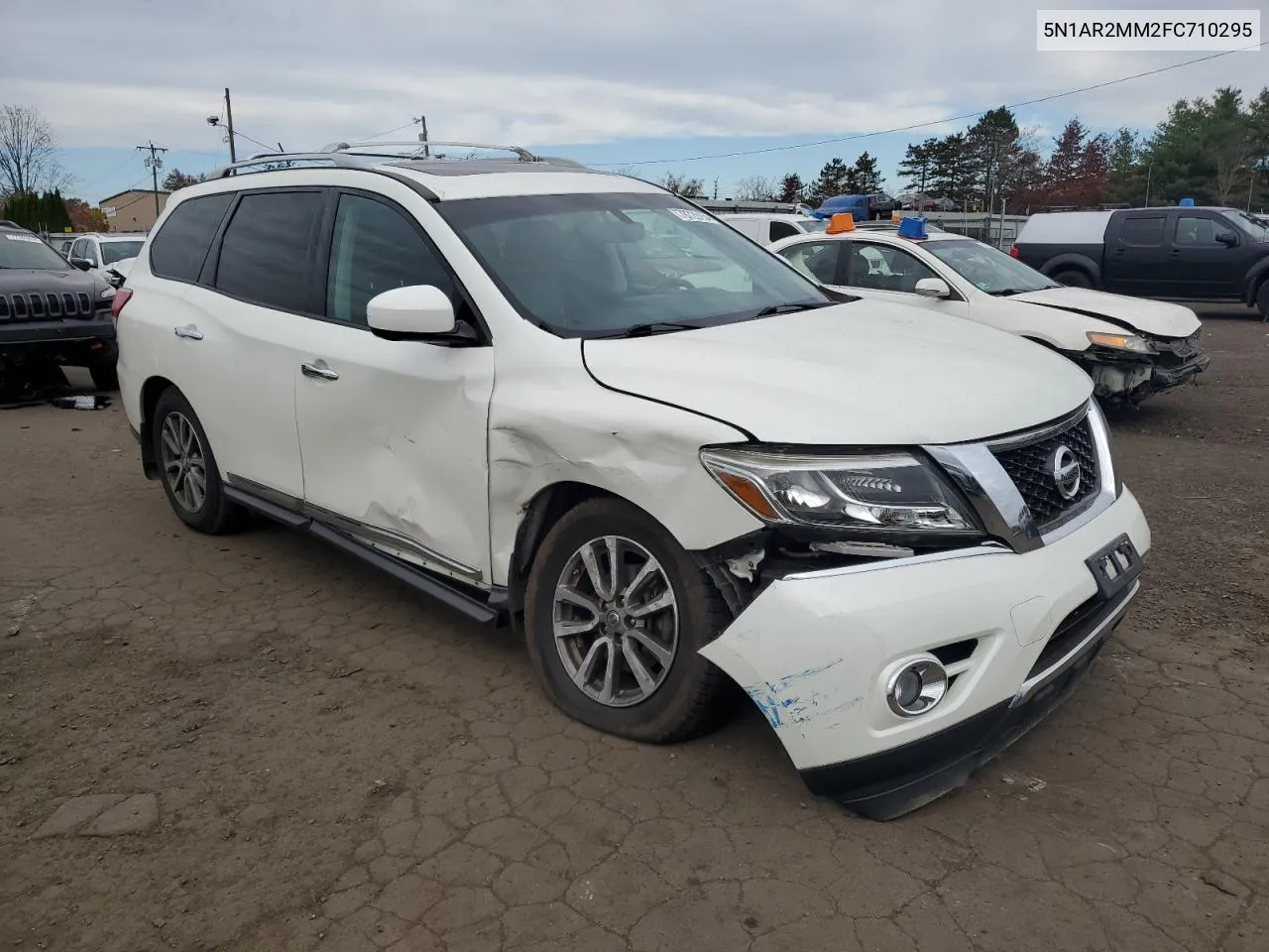 2015 Nissan Pathfinder S VIN: 5N1AR2MM2FC710295 Lot: 78729154