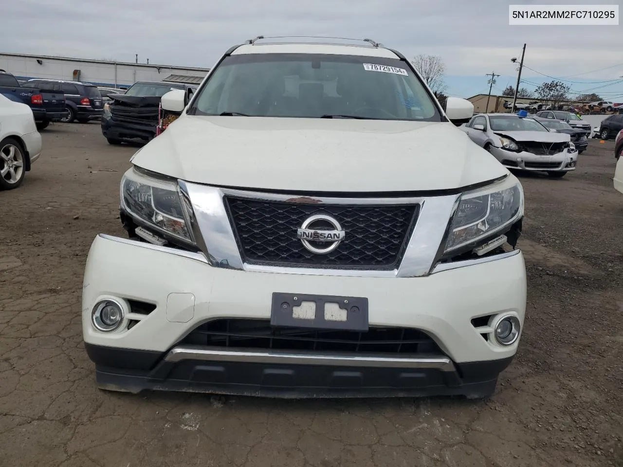 2015 Nissan Pathfinder S VIN: 5N1AR2MM2FC710295 Lot: 78729154