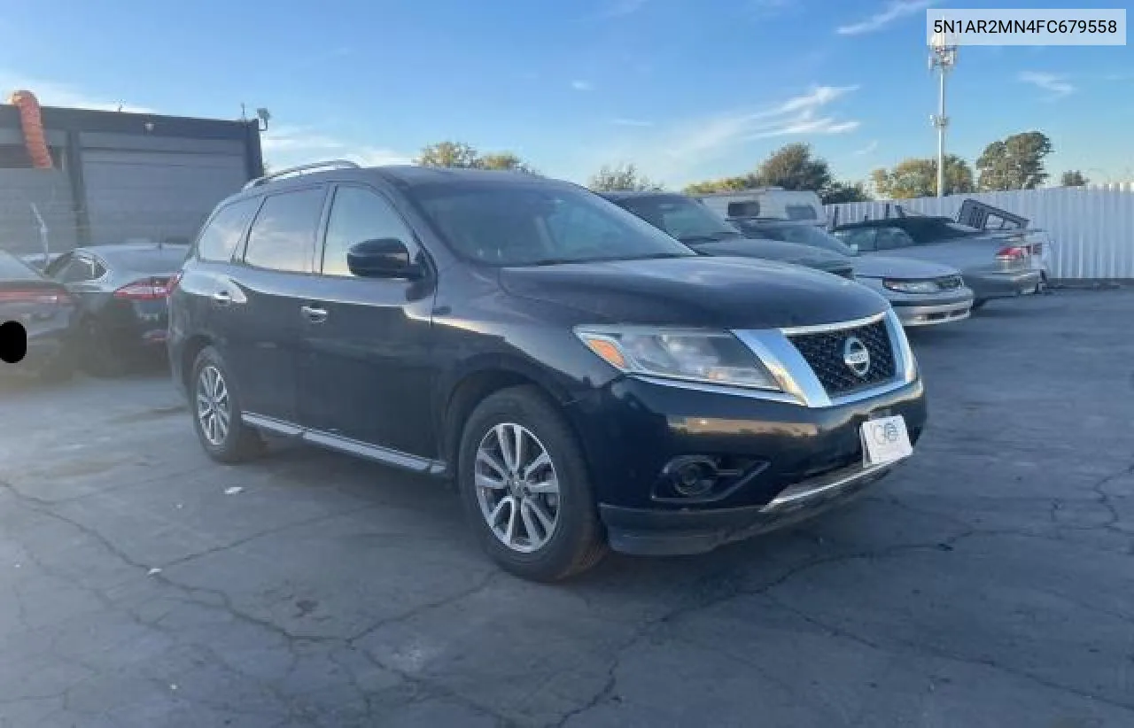 2015 Nissan Pathfinder S VIN: 5N1AR2MN4FC679558 Lot: 78756874