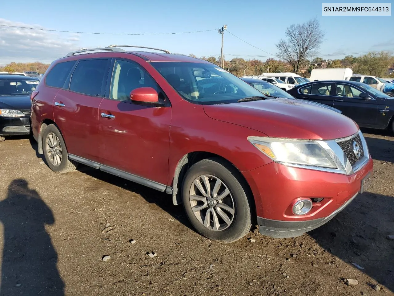 2015 Nissan Pathfinder S VIN: 5N1AR2MM9FC644313 Lot: 78799284