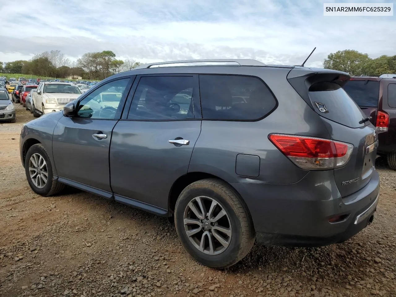 2015 Nissan Pathfinder S VIN: 5N1AR2MM6FC625329 Lot: 79087944