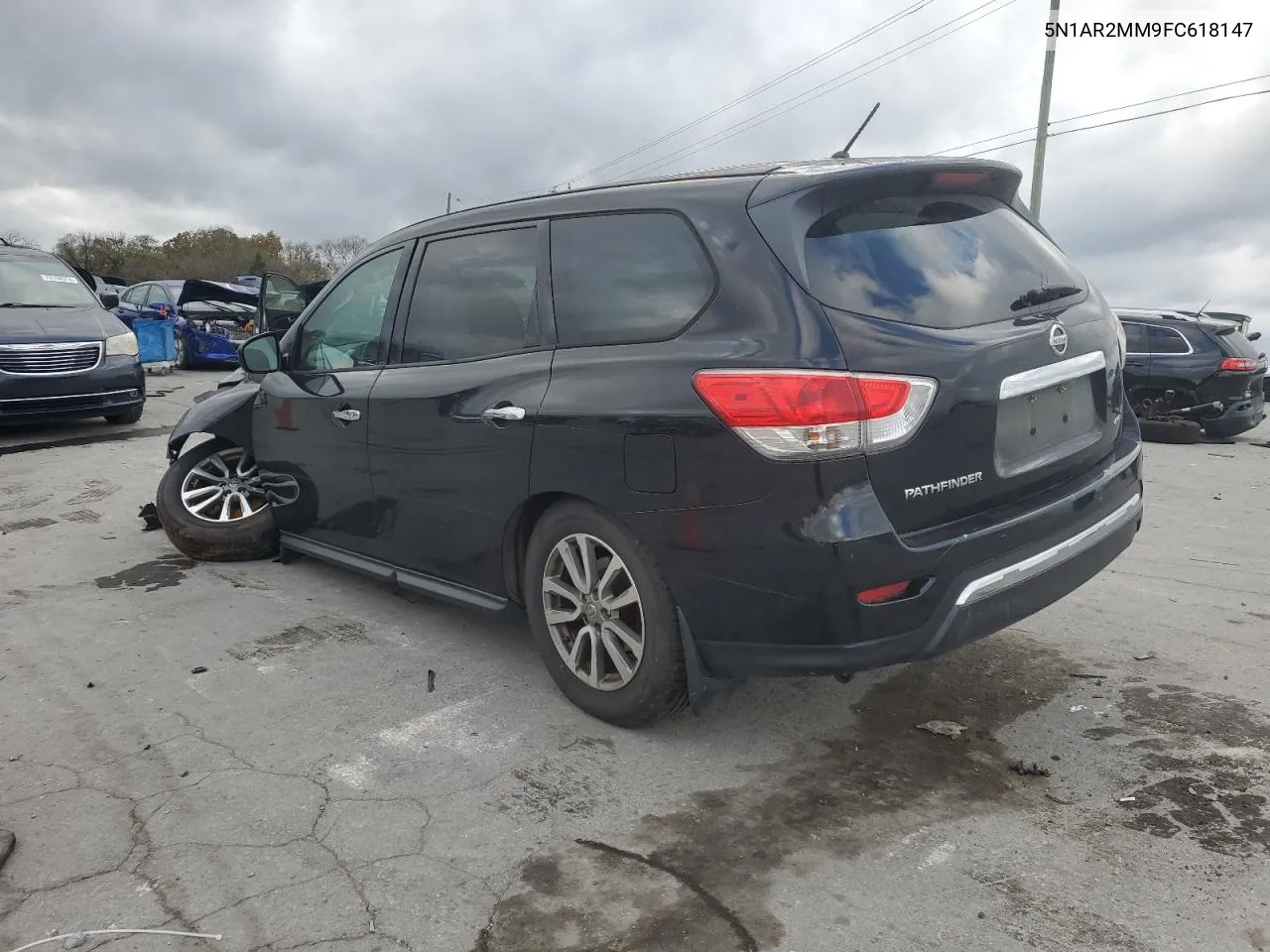 2015 Nissan Pathfinder S VIN: 5N1AR2MM9FC618147 Lot: 79180084