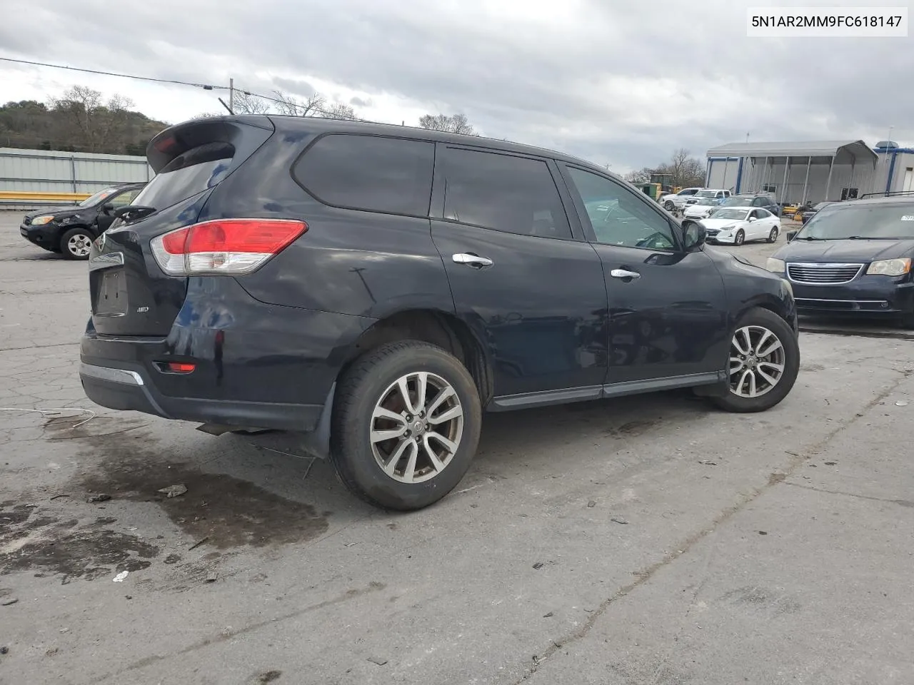 2015 Nissan Pathfinder S VIN: 5N1AR2MM9FC618147 Lot: 79180084