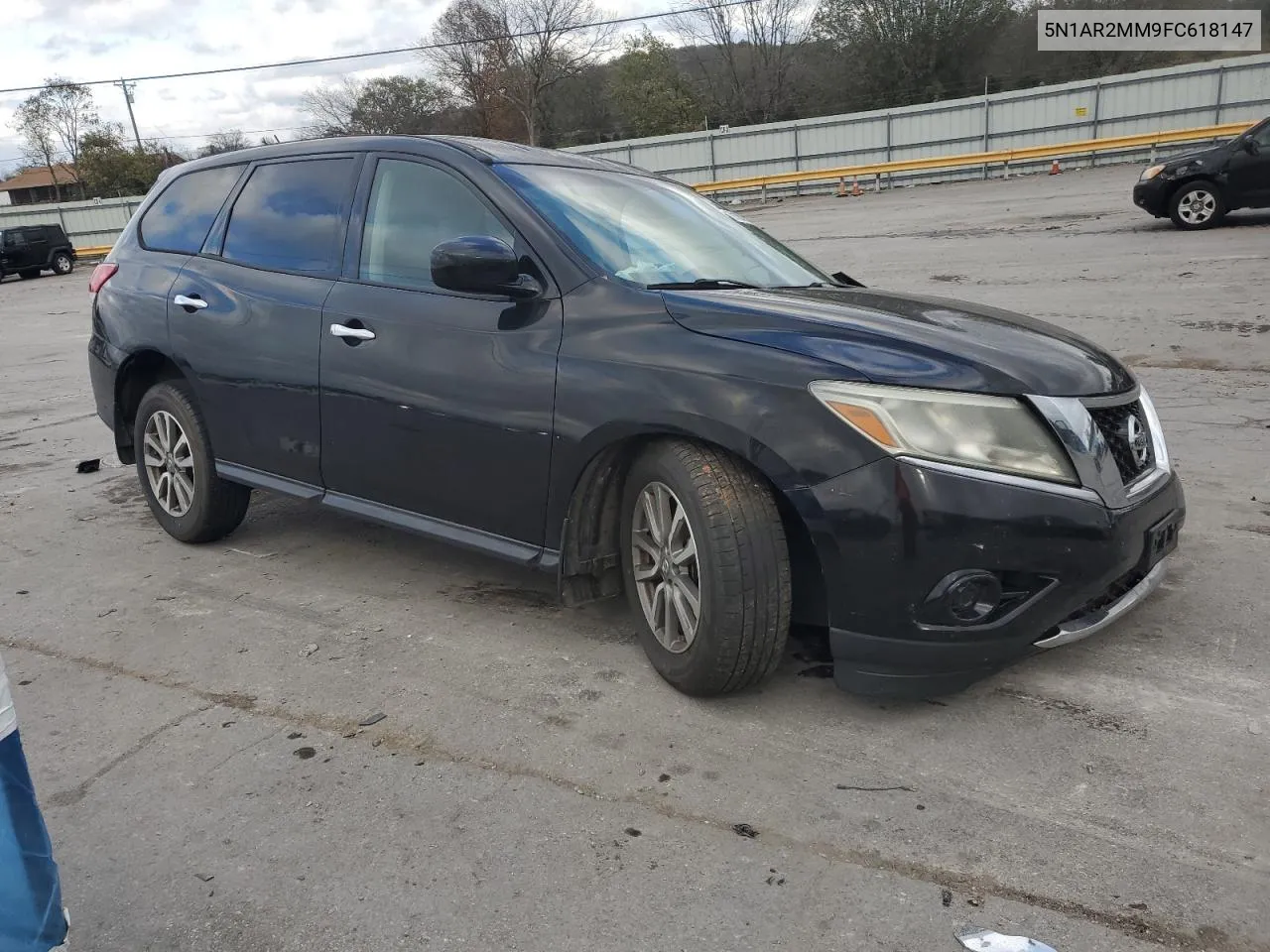 2015 Nissan Pathfinder S VIN: 5N1AR2MM9FC618147 Lot: 79180084