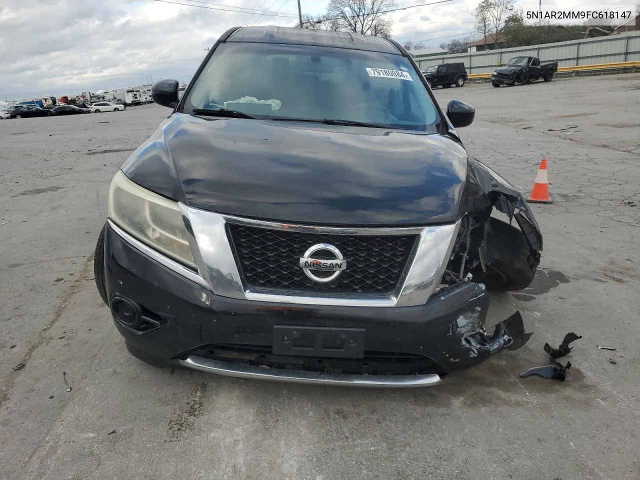 2015 Nissan Pathfinder S VIN: 5N1AR2MM9FC618147 Lot: 79180084