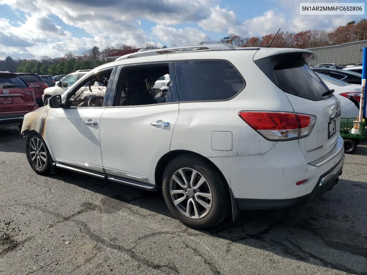 2015 Nissan Pathfinder S VIN: 5N1AR2MM6FC652806 Lot: 79267844