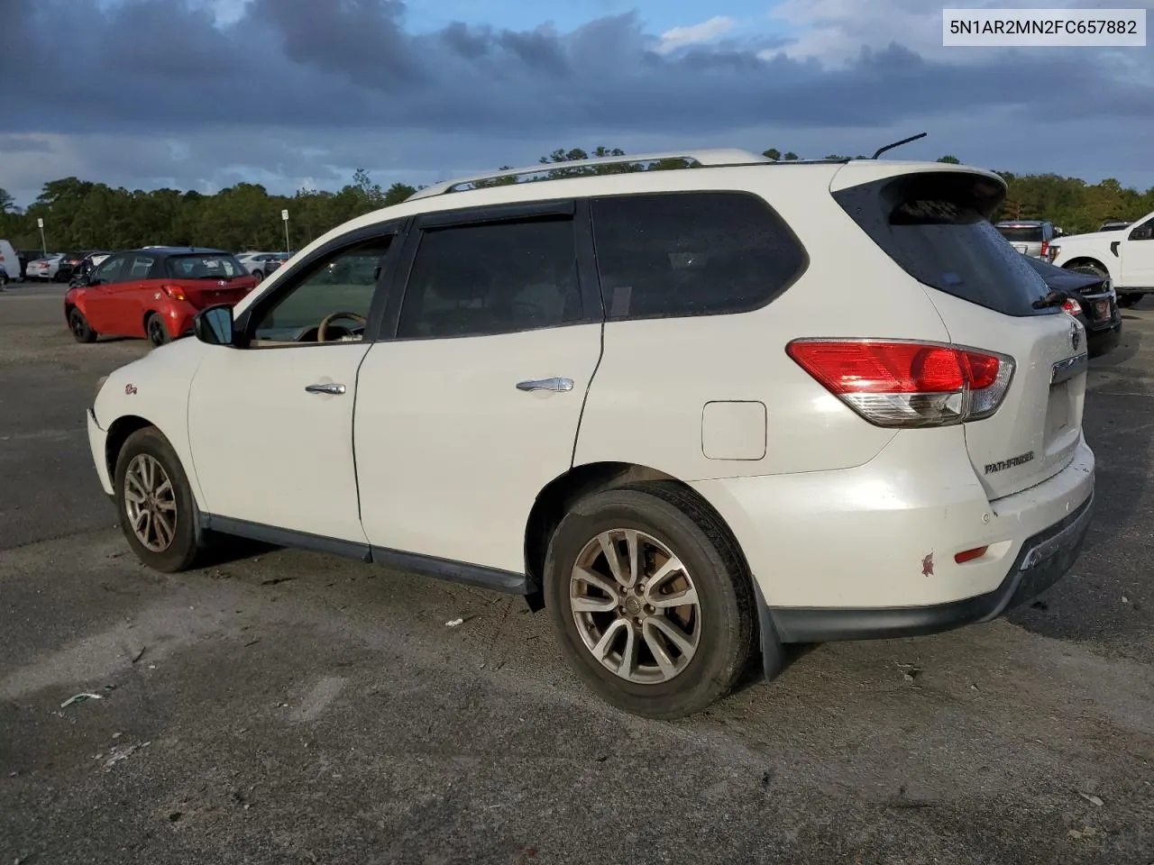 2015 Nissan Pathfinder S VIN: 5N1AR2MN2FC657882 Lot: 79580114