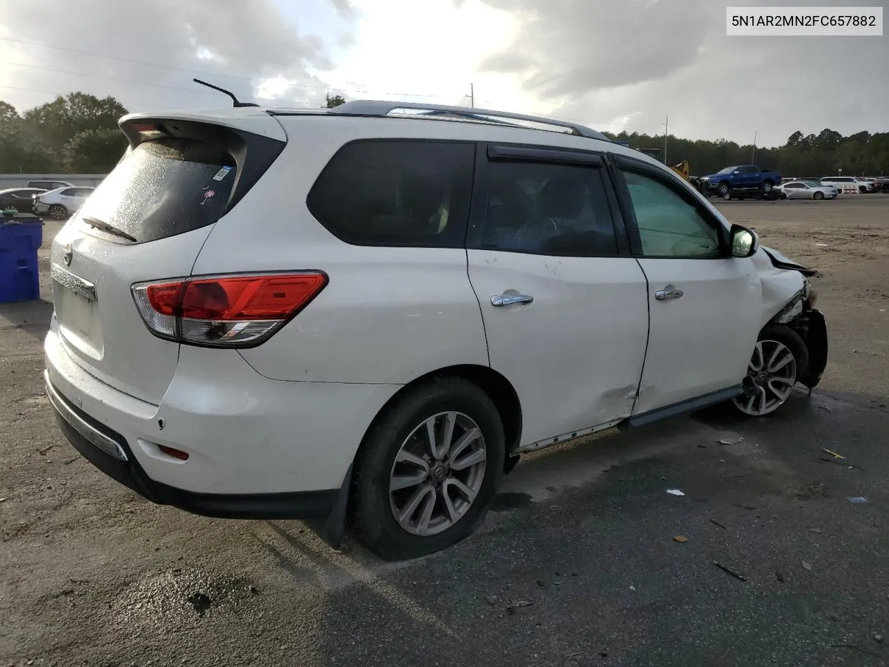 2015 Nissan Pathfinder S VIN: 5N1AR2MN2FC657882 Lot: 79580114