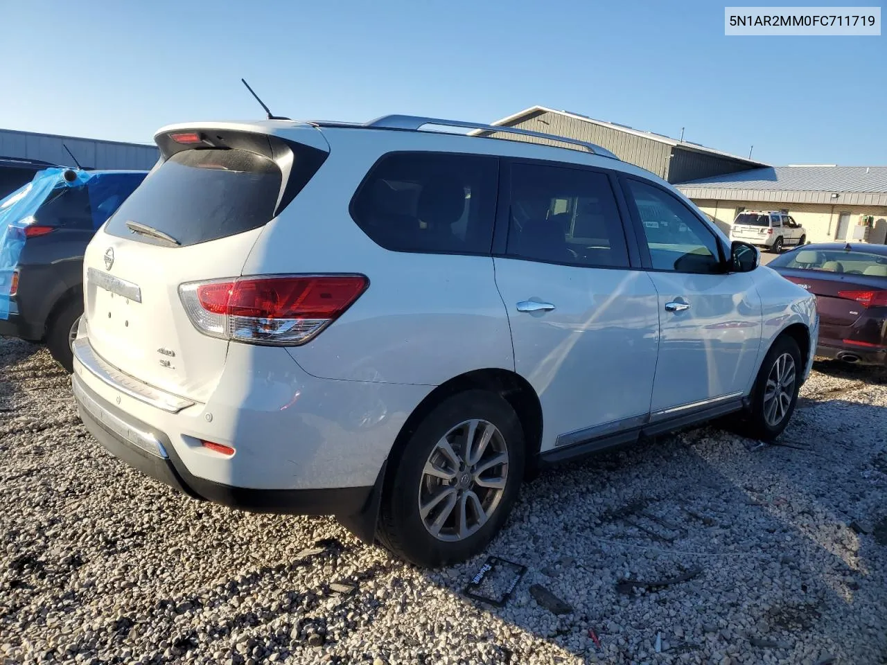 2015 Nissan Pathfinder S VIN: 5N1AR2MM0FC711719 Lot: 79580434