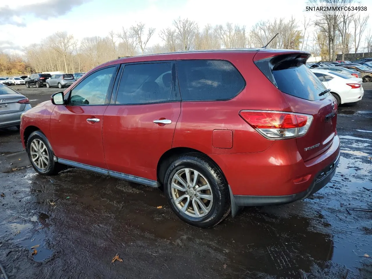 2015 Nissan Pathfinder S VIN: 5N1AR2MMXFC634938 Lot: 79826974