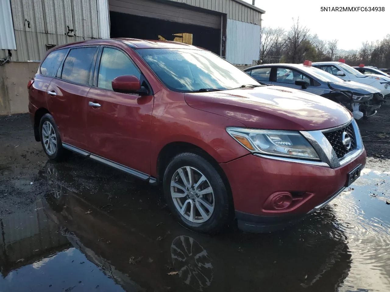 2015 Nissan Pathfinder S VIN: 5N1AR2MMXFC634938 Lot: 79826974