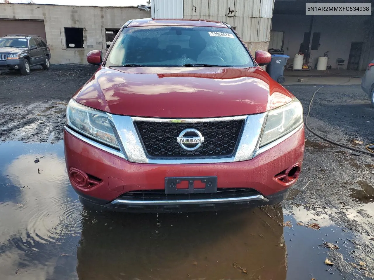 2015 Nissan Pathfinder S VIN: 5N1AR2MMXFC634938 Lot: 79826974