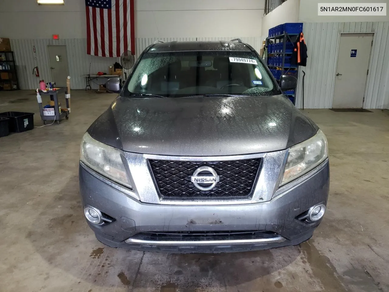 2015 Nissan Pathfinder S VIN: 5N1AR2MN0FC601617 Lot: 79949774