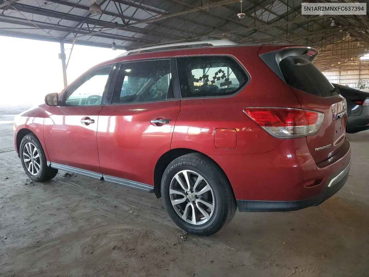 2015 Nissan Pathfinder S VIN: 5N1AR2MNXFC637394 Lot: 80133954