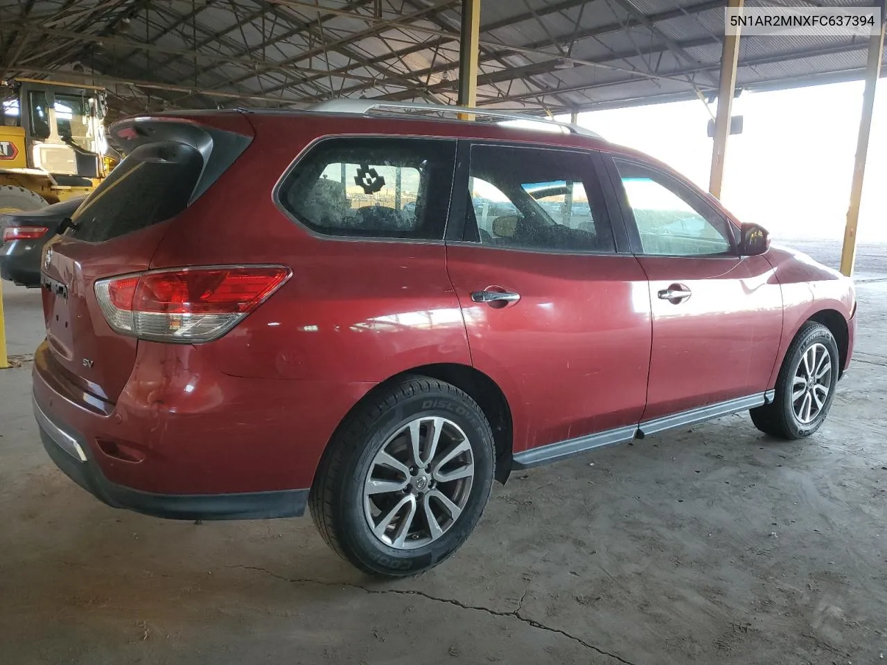 2015 Nissan Pathfinder S VIN: 5N1AR2MNXFC637394 Lot: 80133954