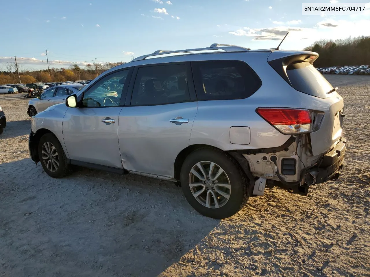 2015 Nissan Pathfinder S VIN: 5N1AR2MM5FC704717 Lot: 80205834