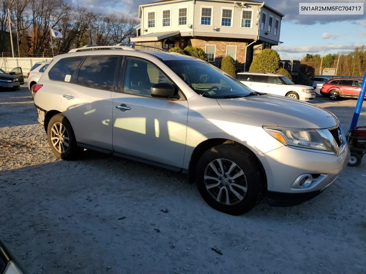 2015 Nissan Pathfinder S VIN: 5N1AR2MM5FC704717 Lot: 80205834