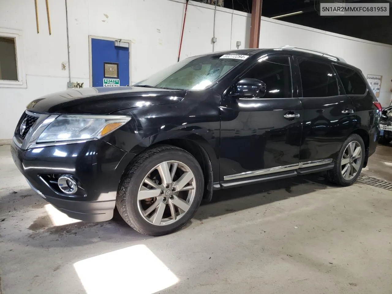 2015 Nissan Pathfinder S VIN: 5N1AR2MMXFC681953 Lot: 80272294