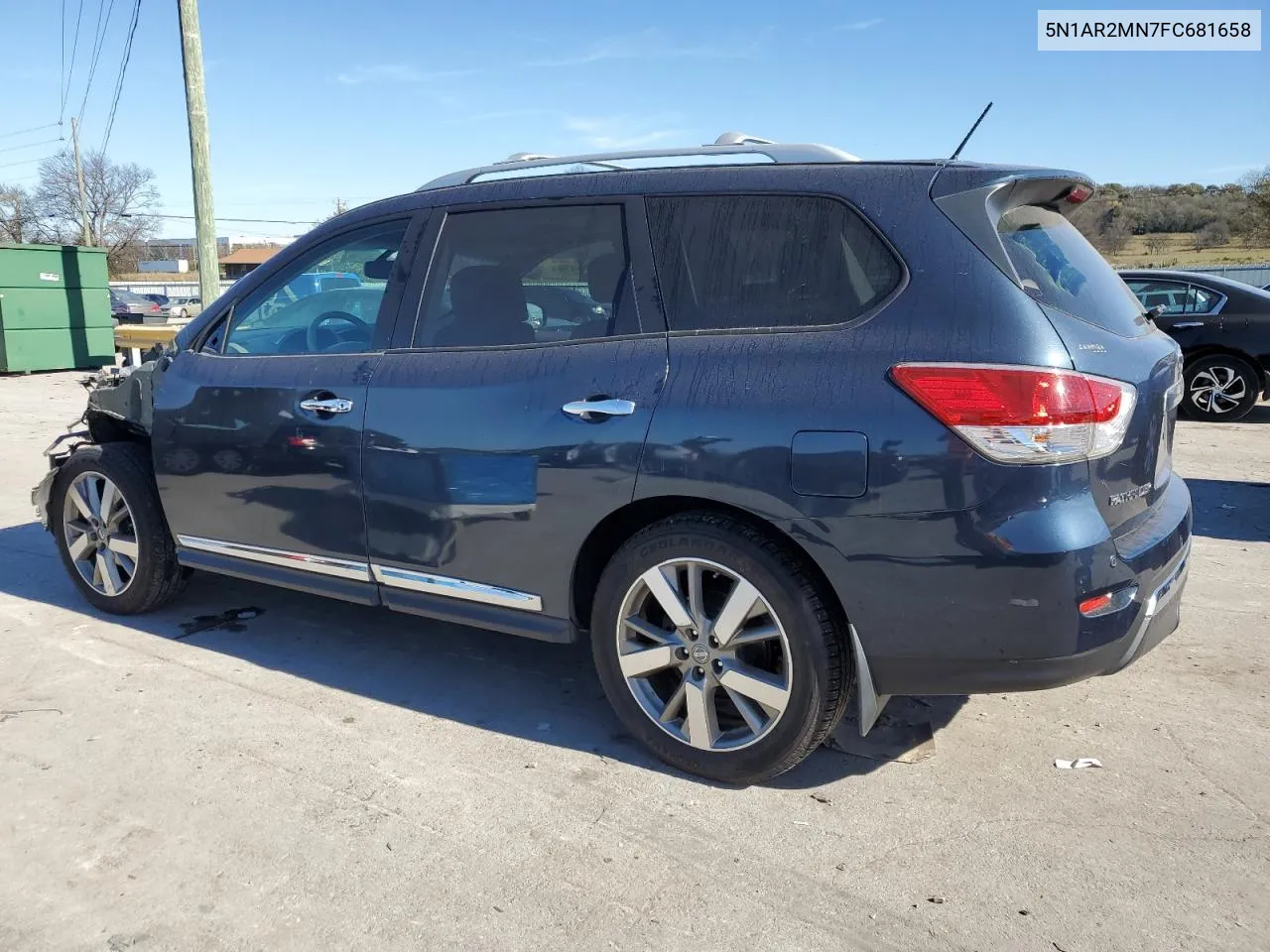 2015 Nissan Pathfinder S VIN: 5N1AR2MN7FC681658 Lot: 80324244