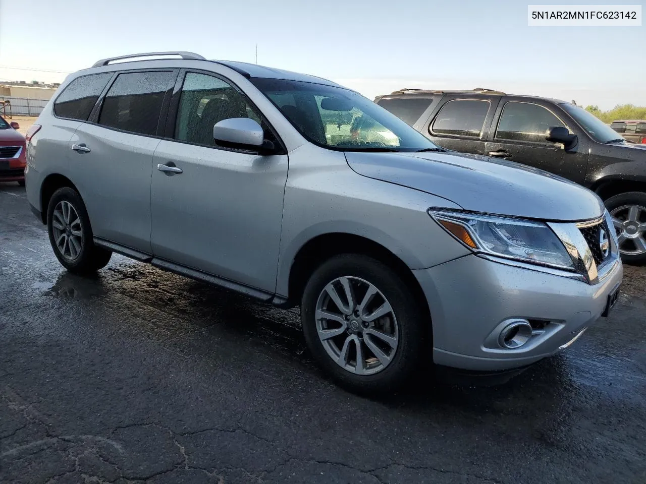 2015 Nissan Pathfinder S VIN: 5N1AR2MN1FC623142 Lot: 80378884