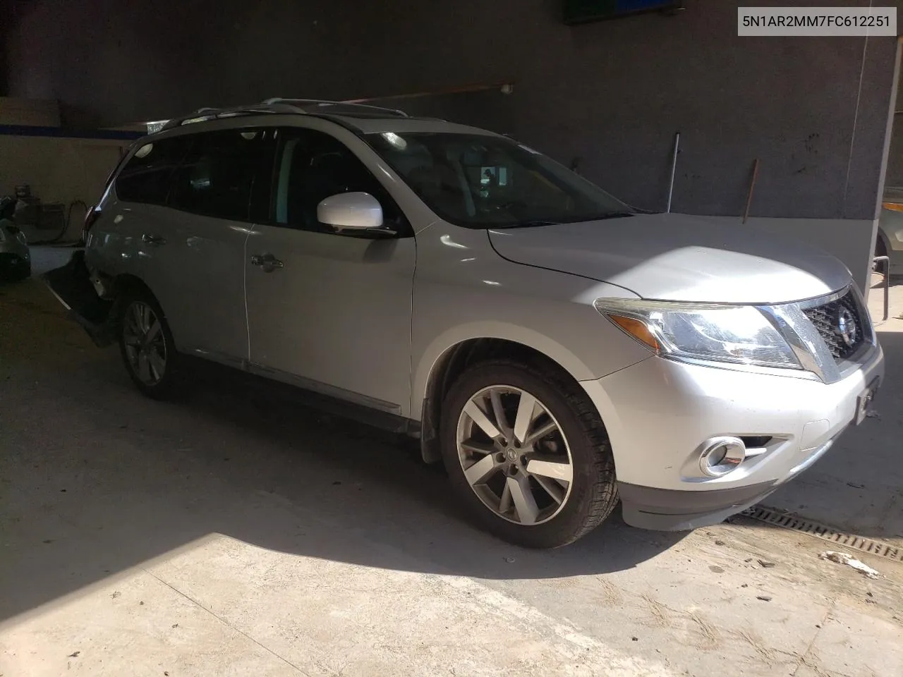 2015 Nissan Pathfinder S VIN: 5N1AR2MM7FC612251 Lot: 80655454