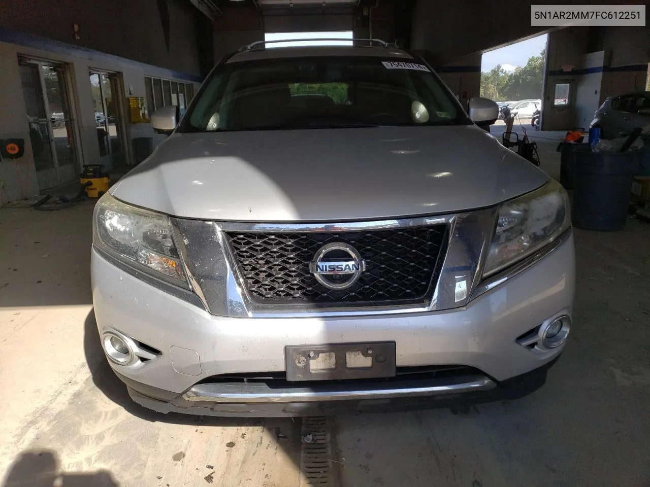 2015 Nissan Pathfinder S VIN: 5N1AR2MM7FC612251 Lot: 80655454