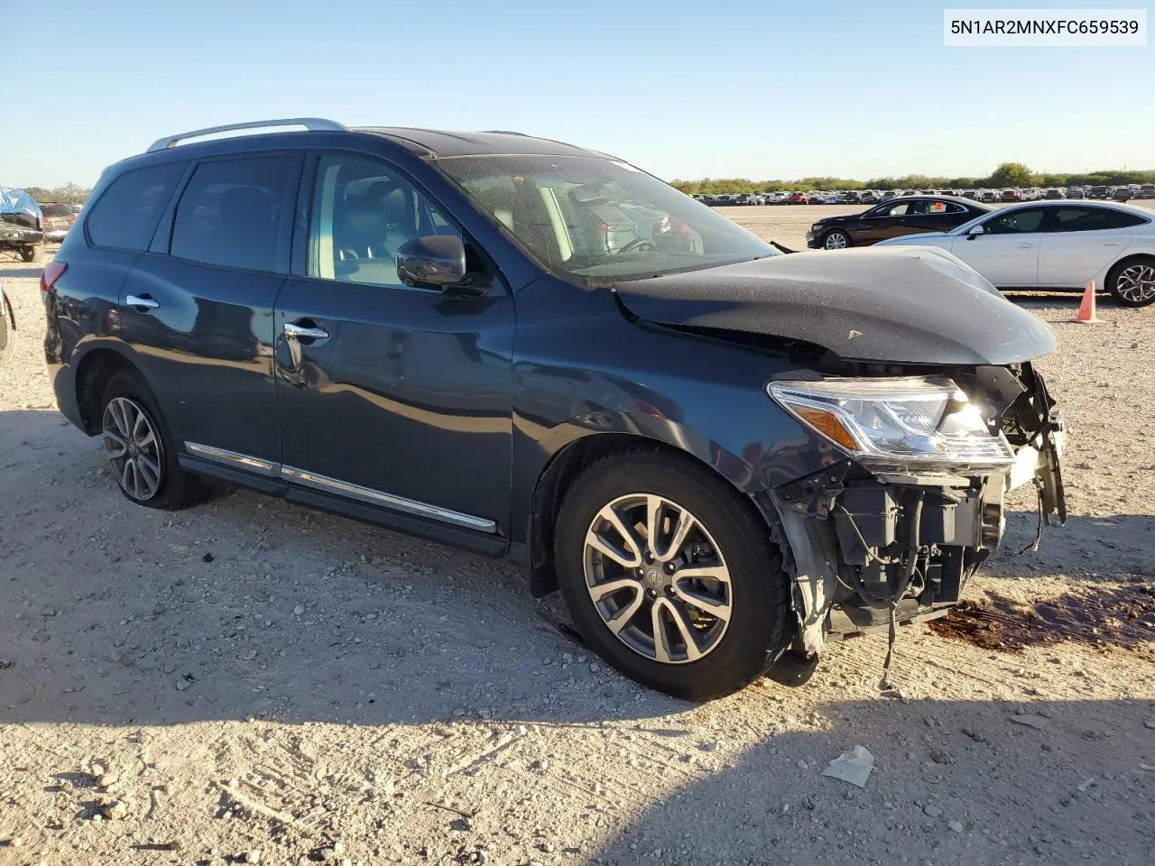 2015 Nissan Pathfinder S VIN: 5N1AR2MNXFC659539 Lot: 80751884