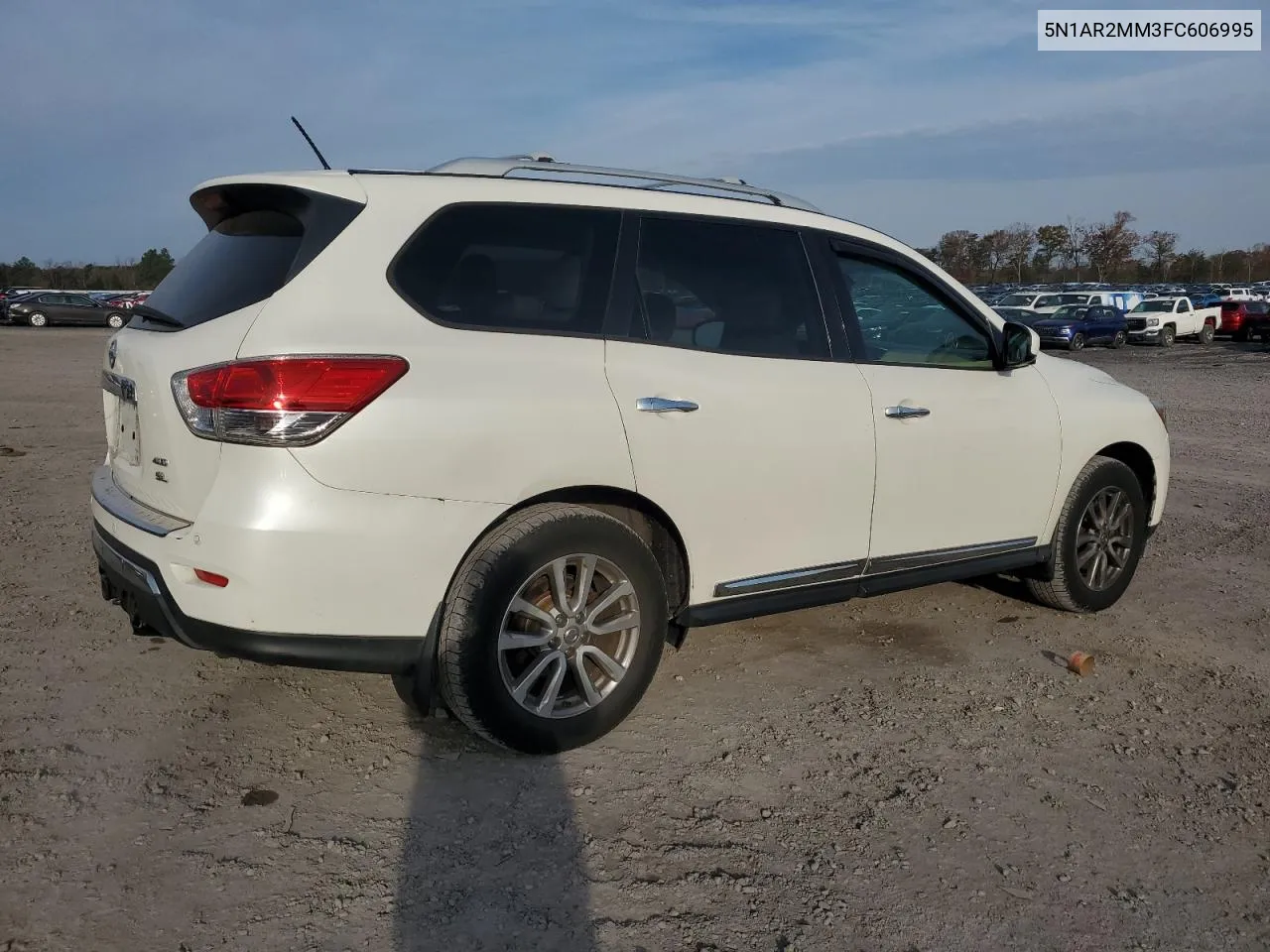 2015 Nissan Pathfinder S VIN: 5N1AR2MM3FC606995 Lot: 81330244