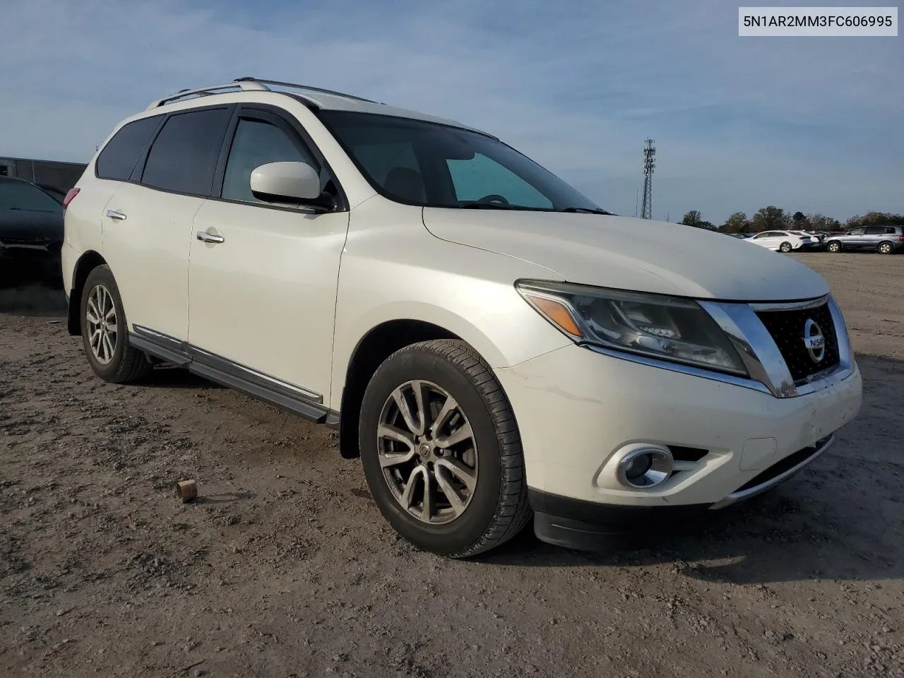 2015 Nissan Pathfinder S VIN: 5N1AR2MM3FC606995 Lot: 81330244