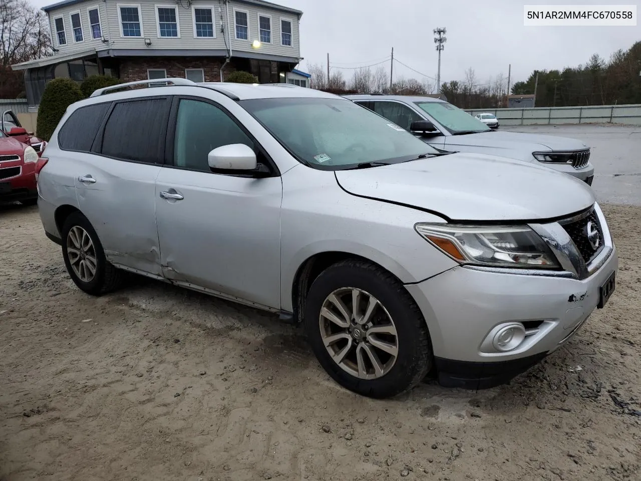 2015 Nissan Pathfinder S VIN: 5N1AR2MM4FC670558 Lot: 81628544