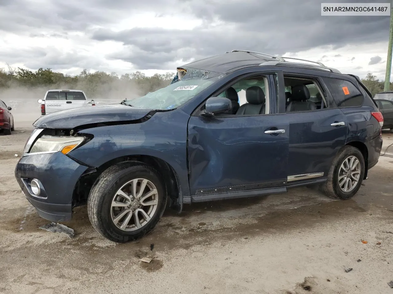 2016 Nissan Pathfinder S VIN: 5N1AR2MN2GC641487 Lot: 39854814