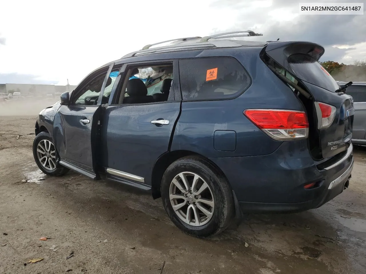 5N1AR2MN2GC641487 2016 Nissan Pathfinder S