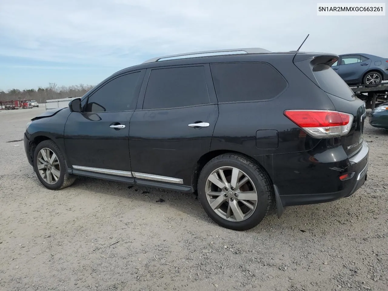 2016 Nissan Pathfinder S VIN: 5N1AR2MMXGC663261 Lot: 40098664