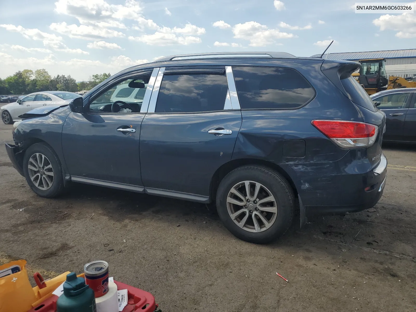 2016 Nissan Pathfinder S VIN: 5N1AR2MM6GC603266 Lot: 55522844