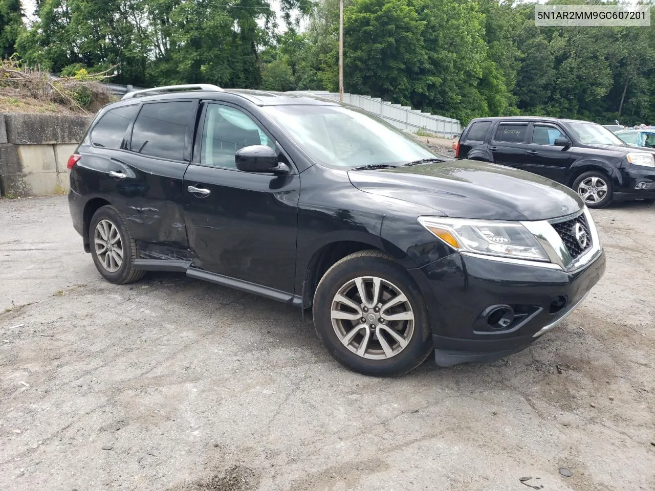 2016 Nissan Pathfinder S VIN: 5N1AR2MM9GC607201 Lot: 58304914