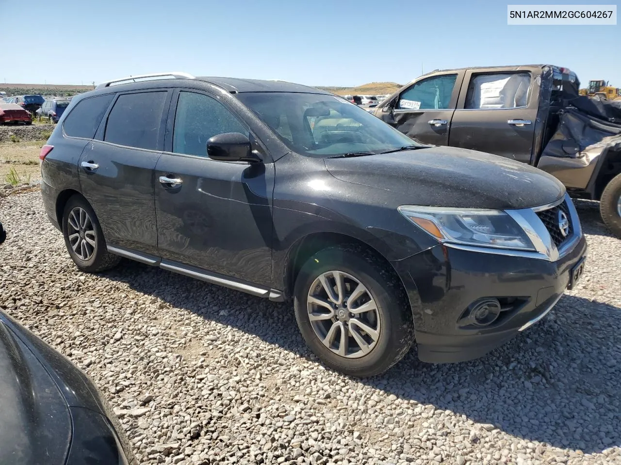 2016 Nissan Pathfinder S VIN: 5N1AR2MM2GC604267 Lot: 59786154