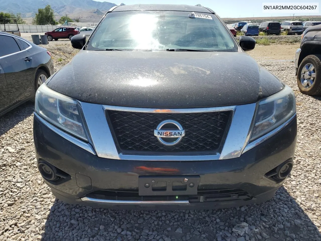 2016 Nissan Pathfinder S VIN: 5N1AR2MM2GC604267 Lot: 59786154