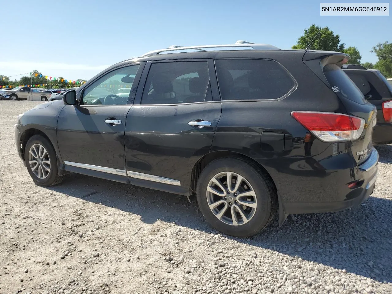 2016 Nissan Pathfinder S VIN: 5N1AR2MM6GC646912 Lot: 60433624