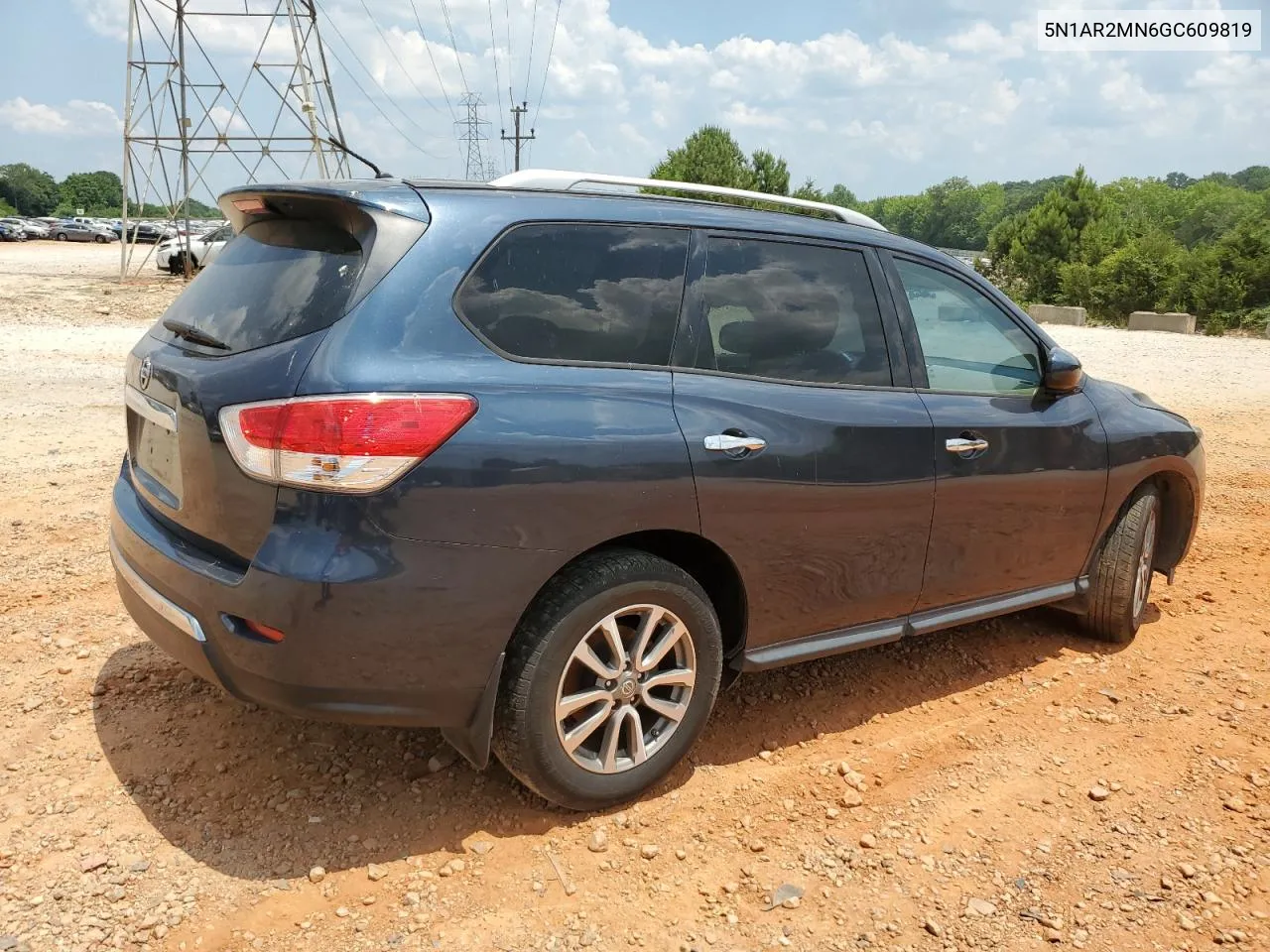 2016 Nissan Pathfinder S VIN: 5N1AR2MN6GC609819 Lot: 60924954