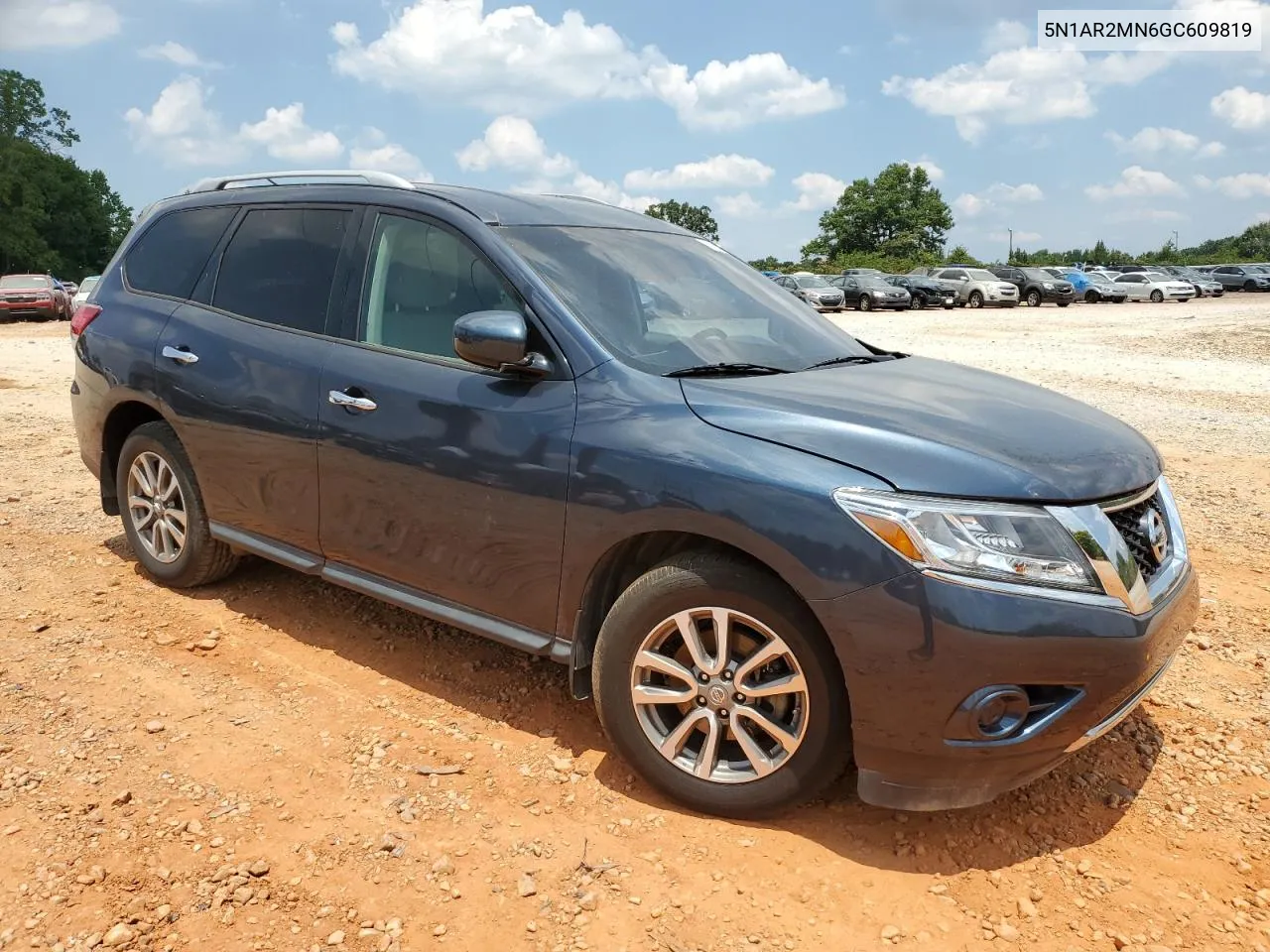 2016 Nissan Pathfinder S VIN: 5N1AR2MN6GC609819 Lot: 60924954