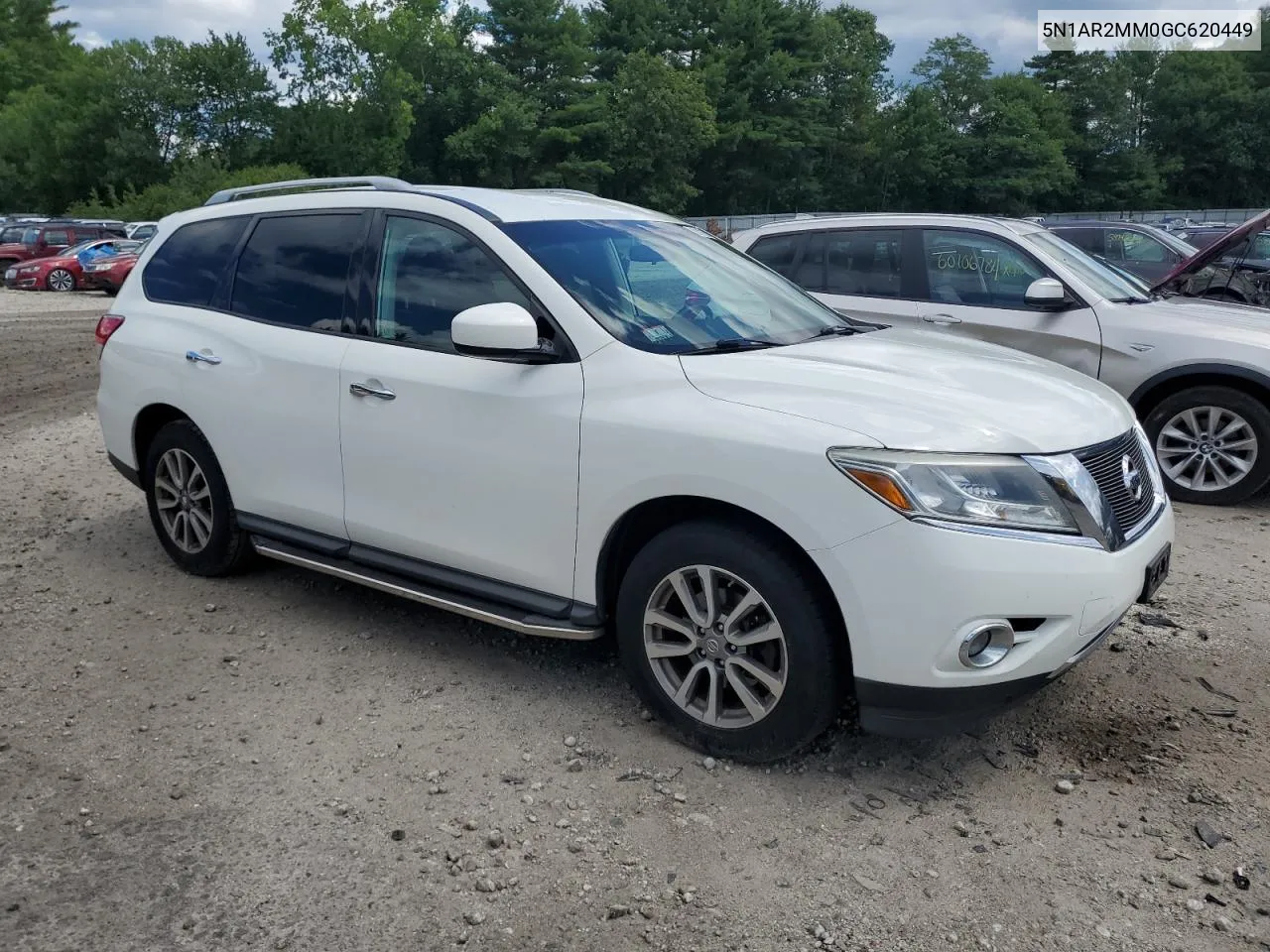 2016 Nissan Pathfinder S VIN: 5N1AR2MM0GC620449 Lot: 61135854