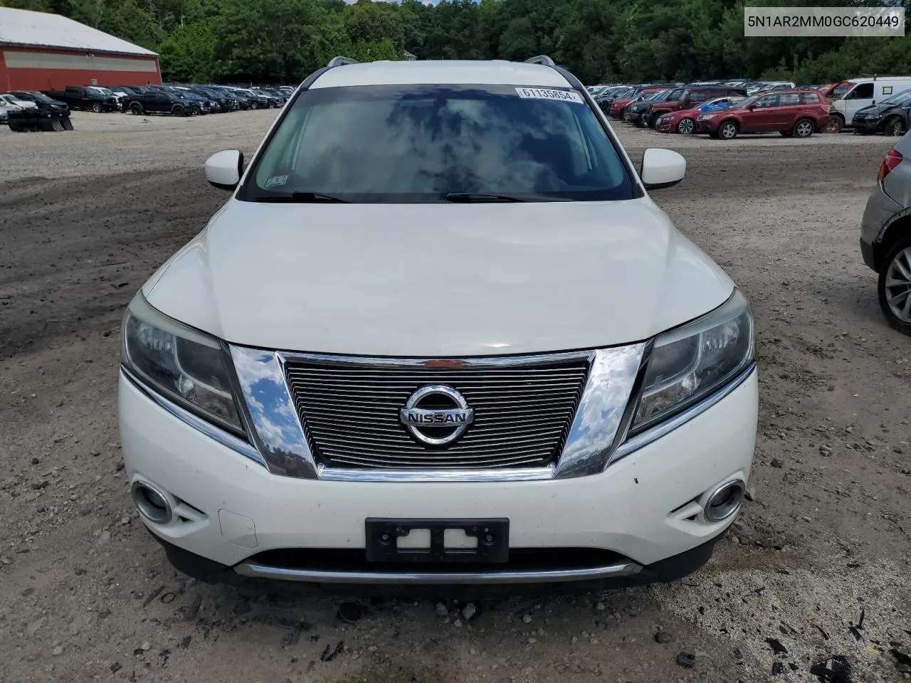 2016 Nissan Pathfinder S VIN: 5N1AR2MM0GC620449 Lot: 61135854