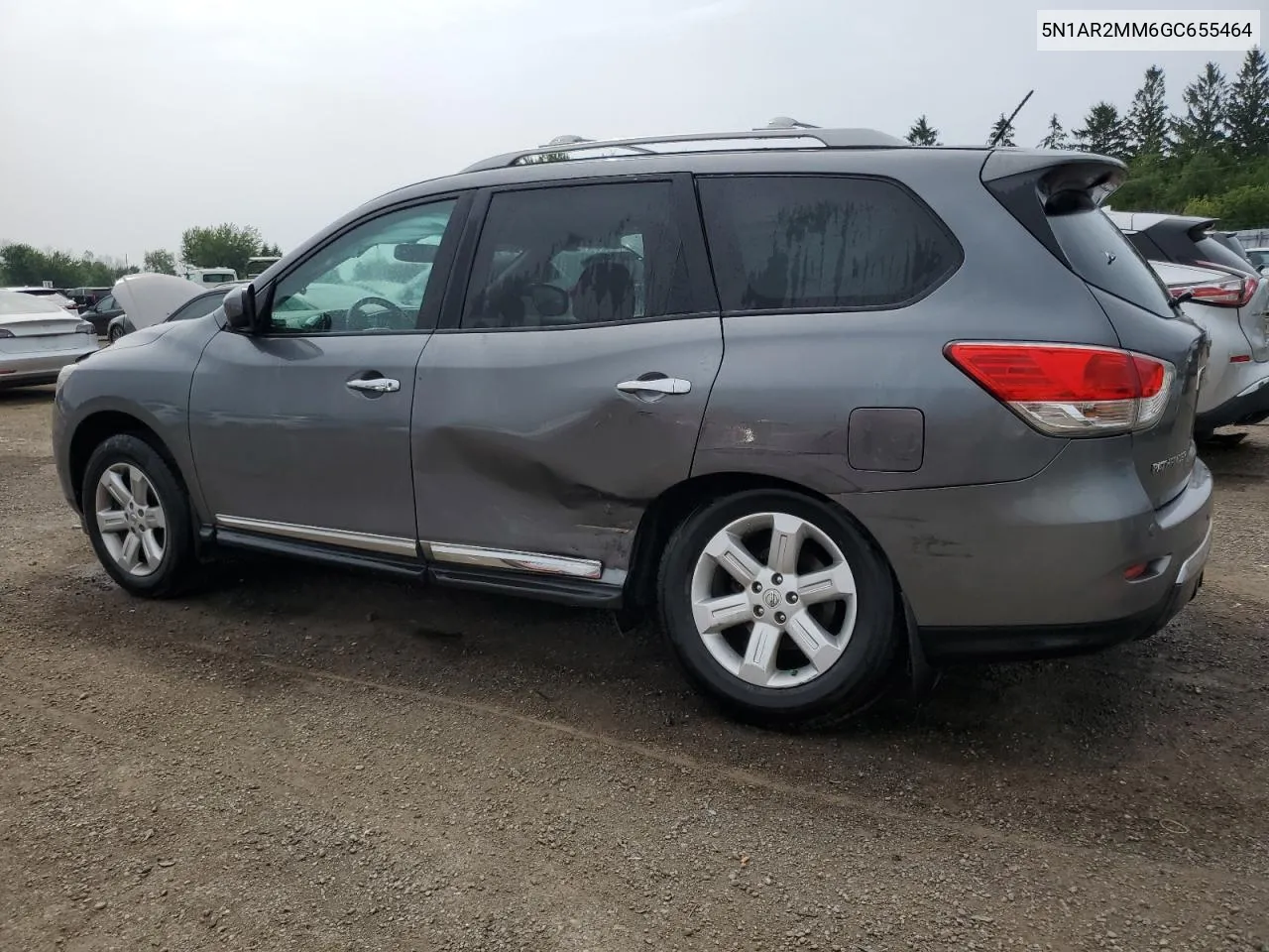 2016 Nissan Pathfinder S VIN: 5N1AR2MM6GC655464 Lot: 61486854