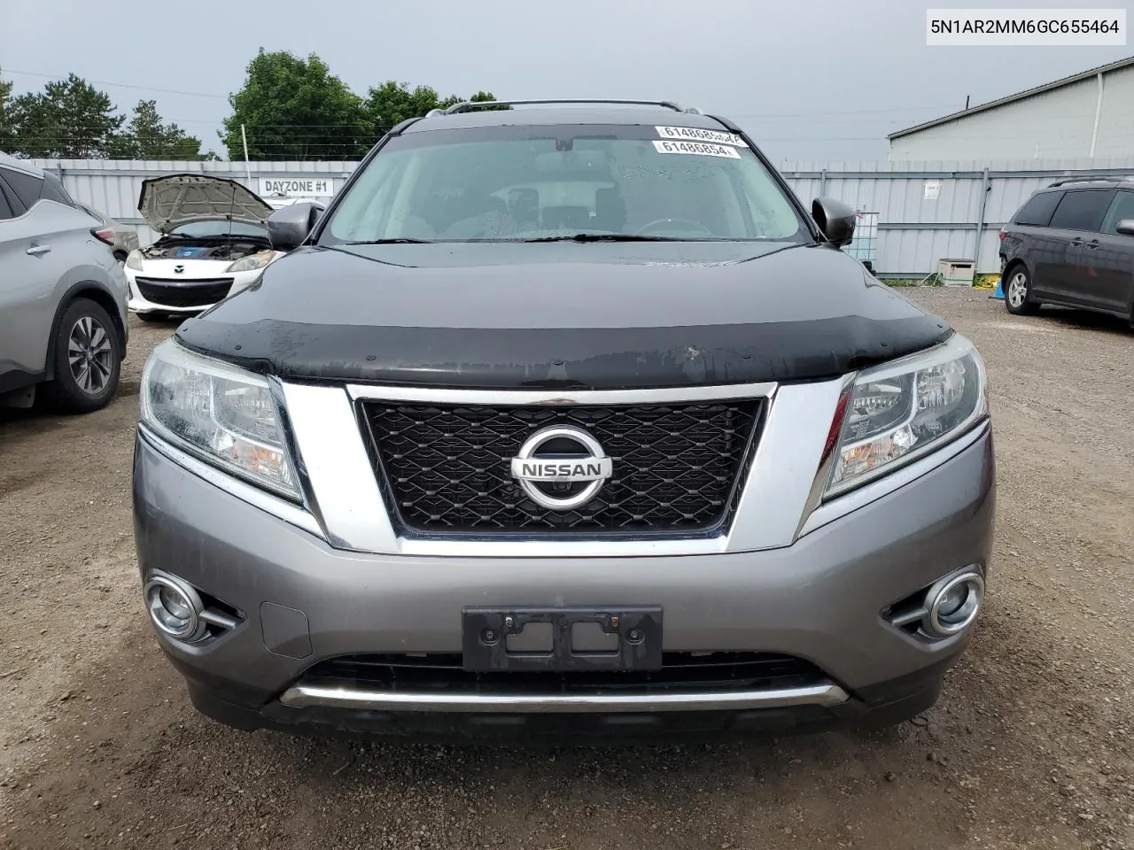 2016 Nissan Pathfinder S VIN: 5N1AR2MM6GC655464 Lot: 61486854